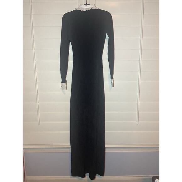 Ralph Lauren Collection Velvet Turtleneck Evening Dress S Black $2790 Sweater - Picture 5 of 9